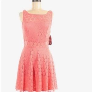 NWT Coral Cutout Floral Dress size 9